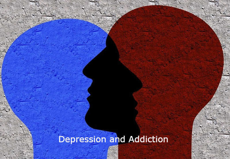 depression and addiction